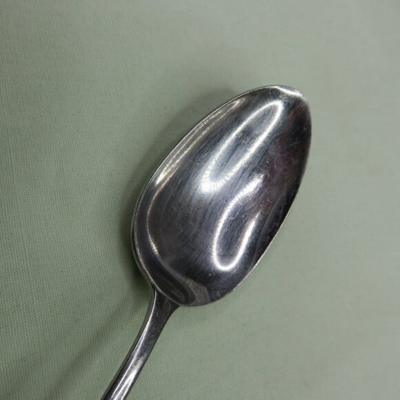 Gorham Silver Stainless Steel Colonial Tipt Teaspoon 6 1/8 in - Picture 3 of 4